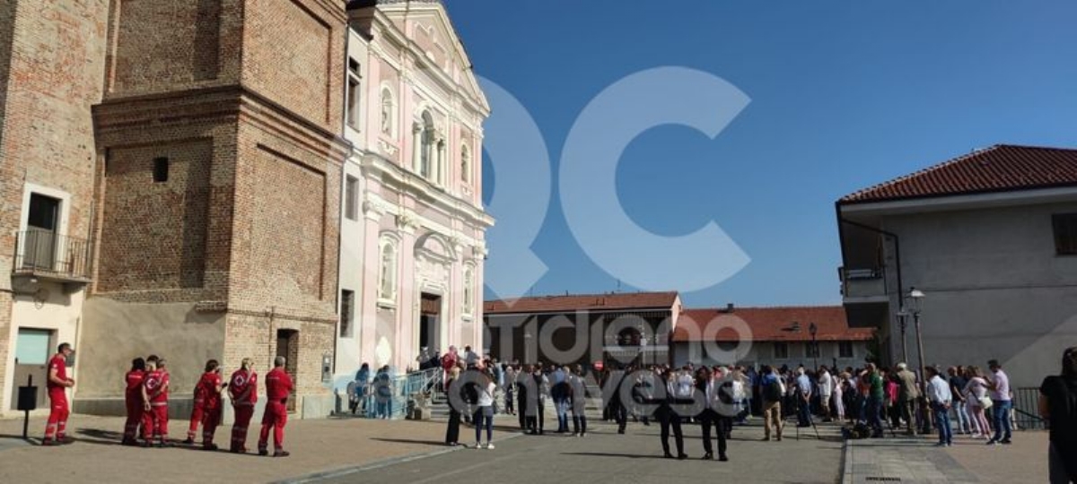 INCIDENTE AEREO A CASELLE - Anche il Ministro Crosetto ai funerali di Laura Origliasso - FOTO