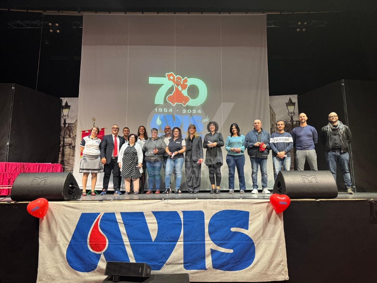VENARIA - L'Avis celebra i primi 70 anni: un traguardo di solidarietà e impegno nella comunità - FOTO