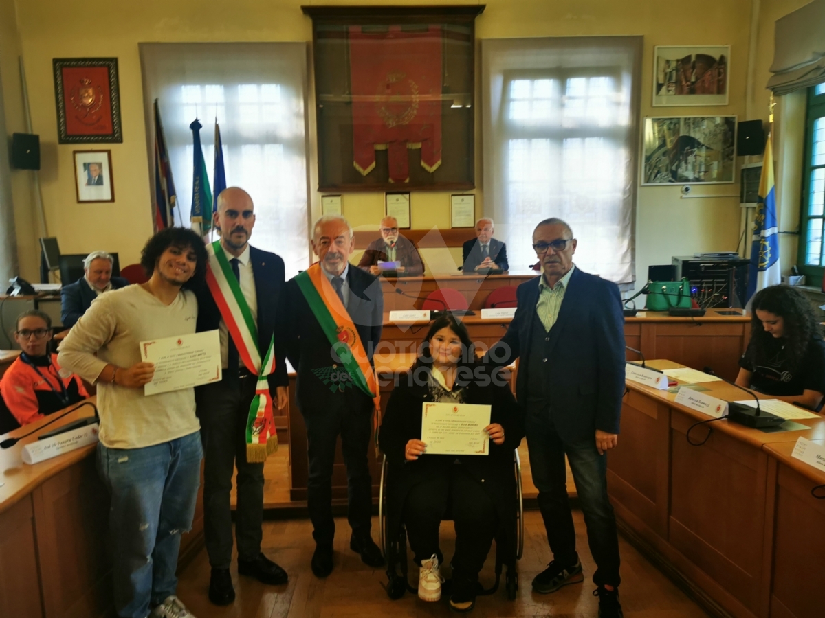 VENARIA - In sala consiliare premiate le «Eccellenze Sportive» - FOTO