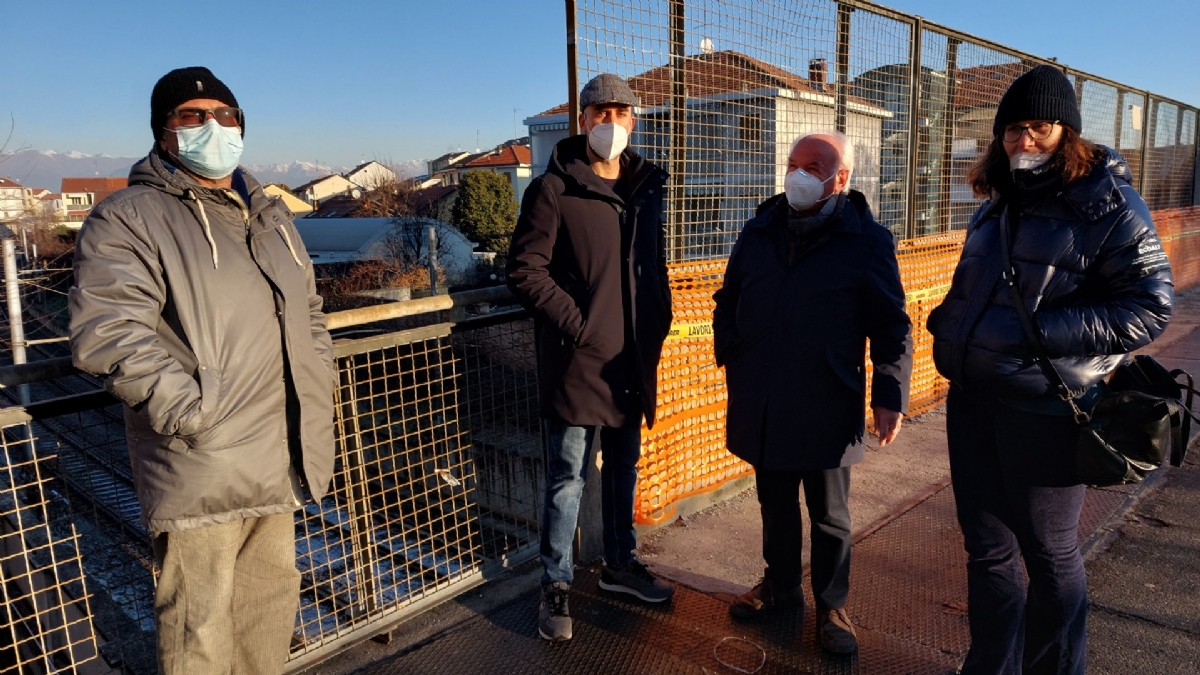 VENARIA - Partiti ad Altessano i lavori di rimessa a nuovo del cavalcavia di via Tripoli - FOTO