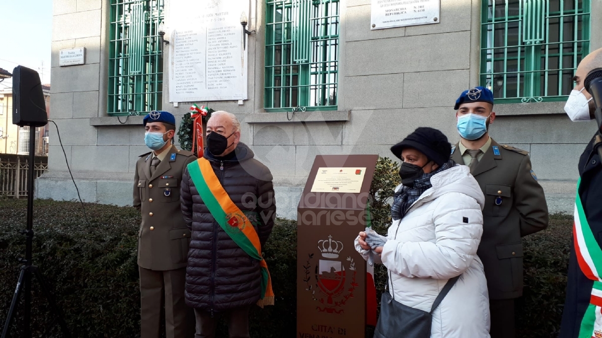 VENARIA - Giorno della Memoria: la Città ha reso omaggio alle vittime di rastrellamenti e deportazioni - FOTO