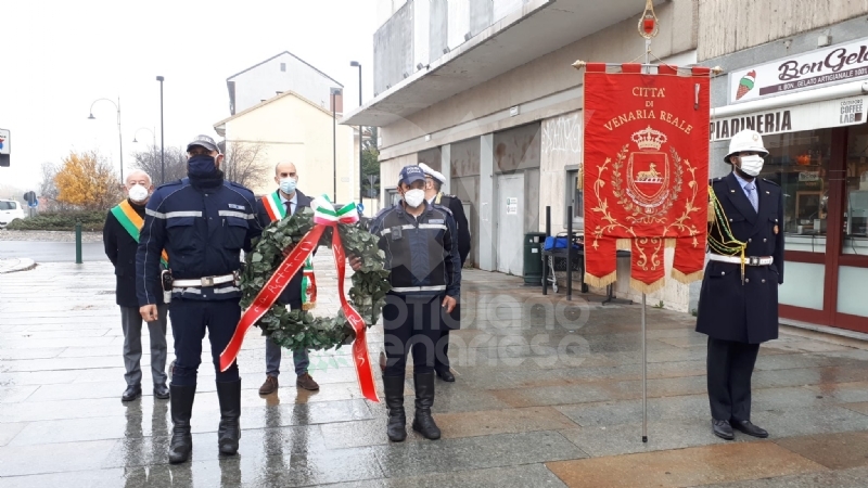 VENARIA - Celebrato il 4 Novembre, tra ricordo e un plauso a medici, infermieri e volontari FOTO