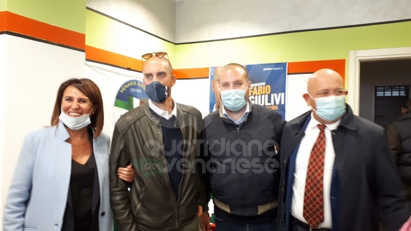 VENARIA - Giulivi: «Sarò il sindaco di tutti». Schillaci: «Ci deve essere collaborazione» FOTO