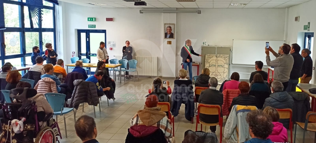 VENARIA - La meravigliosa opera d'arte dei ragazzi del Centro Socio Terapeutico donata alla Città - FOTO