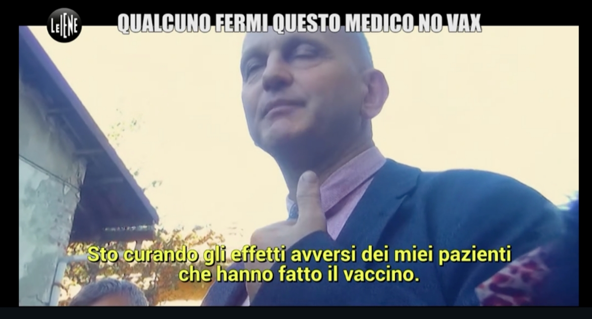 BORGARO - «Le Iene» nello studio del dottor Delicati: «Non mi curo di loro e vado avanti» - FOTO