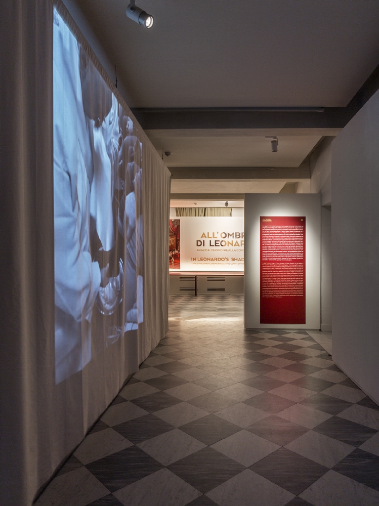 VENARIA - In Reggia la mostra «All’ombra di Leonardo. Arazzi e cerimonie alla corte dei papi» - FOTO
