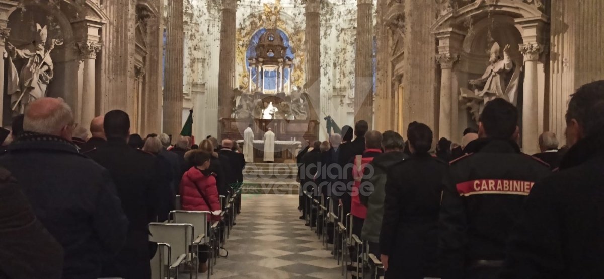 VENARIA - A Sant'Uberto celebrata la Virgo Fidelis, Patrona dell'Arma dei Carabinieri - FOTO
