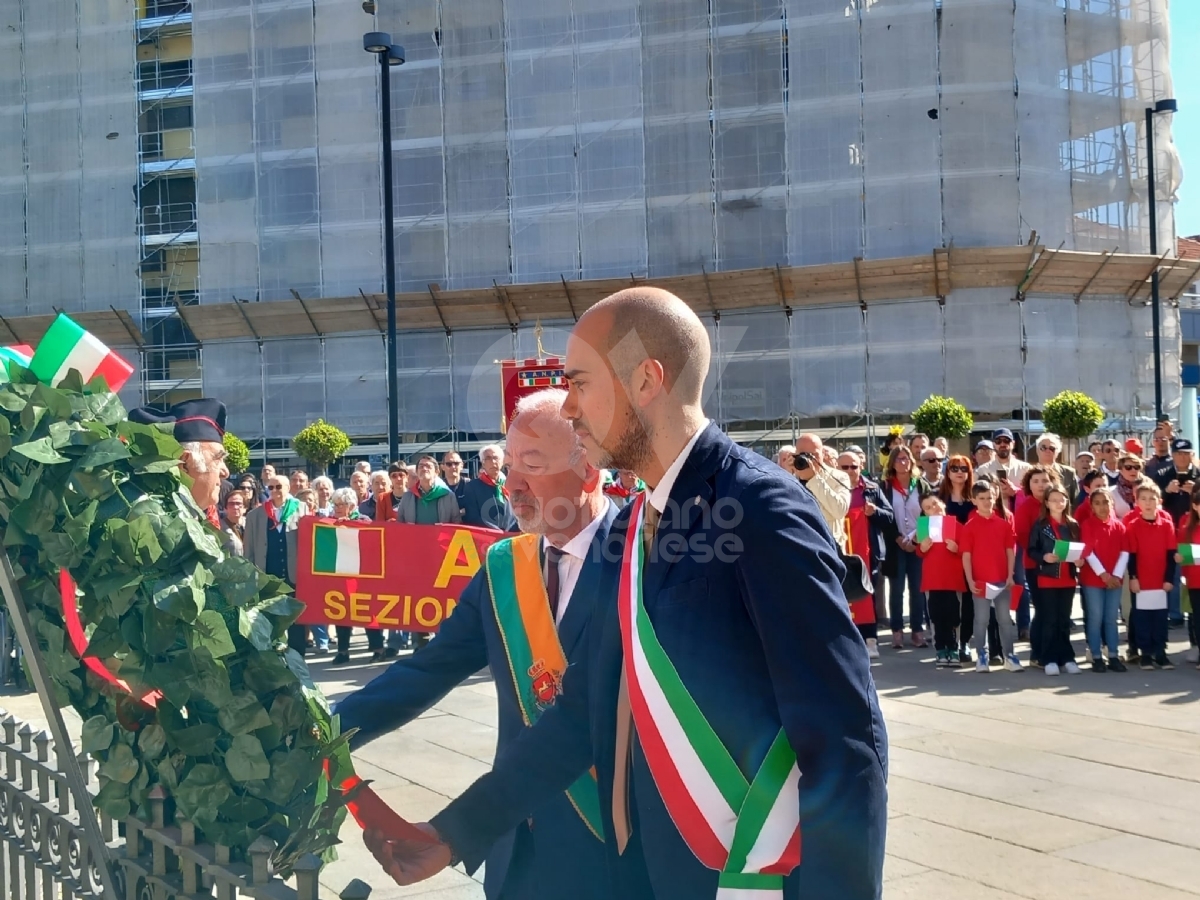 VENARIA - 25 APRILE: Bambini protagonisti alle celebrazioni per la Liberazione - FOTO