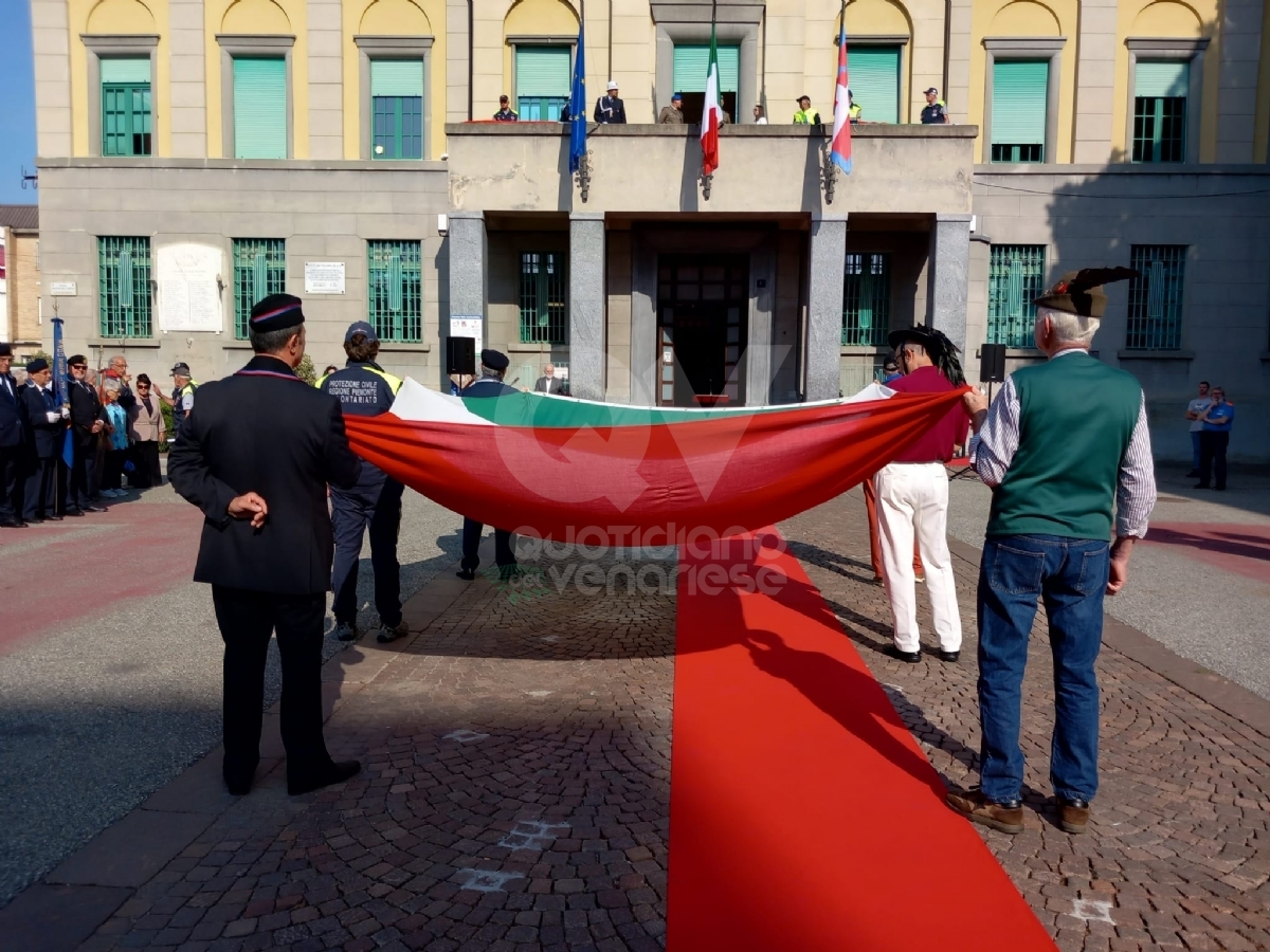 VENARIA - Celebrato il 2 Giugno, Festa della Repubblica - FOTO