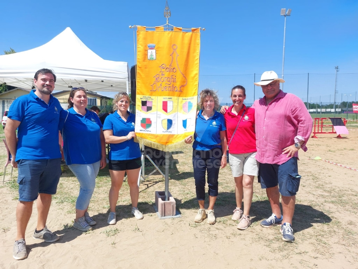 DRUENTO - Filatoio ancora campione del «Palio dei Borghi» - FOTO