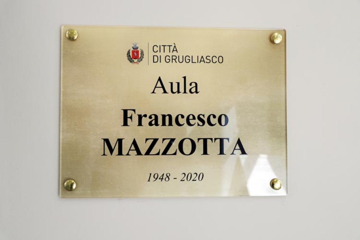 GRUGLIASCO - Consegnato all'Asl To3 lo spazio dell'ex dazio: nel ricordo di Mazzotta e Secco - FOTO