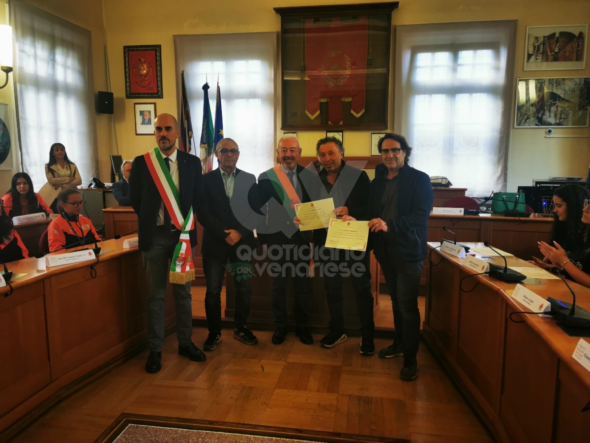 VENARIA - In sala consiliare premiate le «Eccellenze Sportive» - FOTO