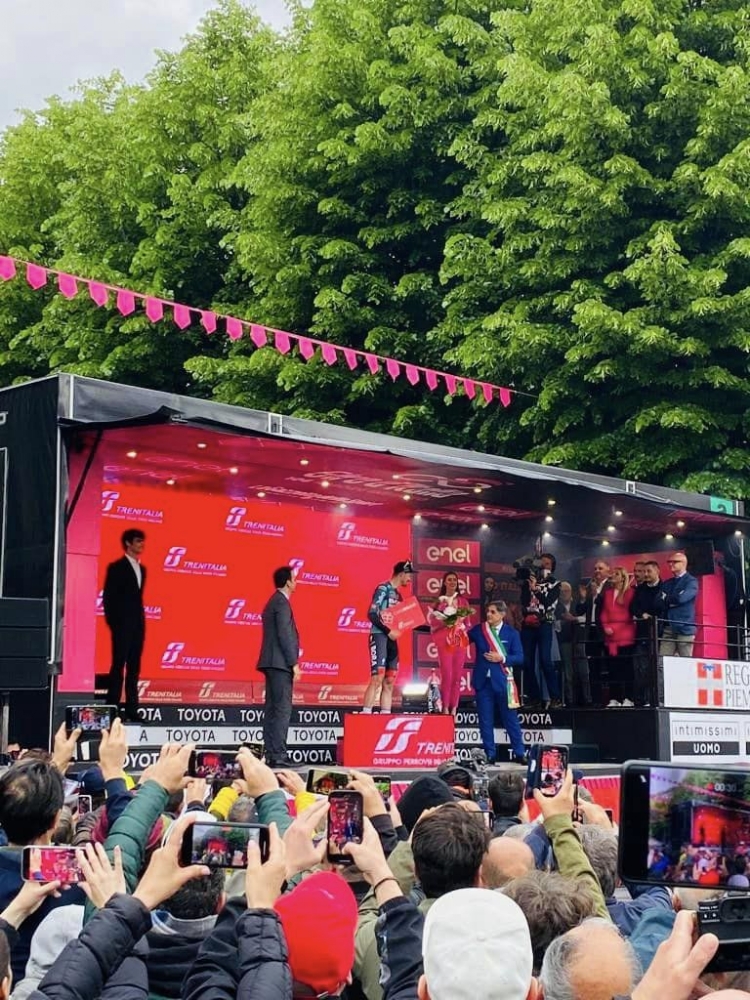GIRO D'ITALIA A RIVOLI - Il giorno dopo è ricco di emozioni. Tragaioli: «Ripeterla? Perché no...» - FOTO