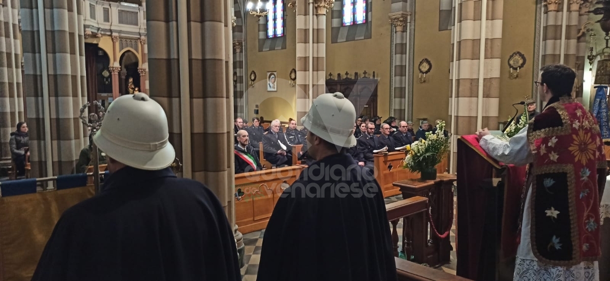 VENARIA ALTESSANO - Celebrato San Sebastiano, Patrono della Polizia Locale - FOTO