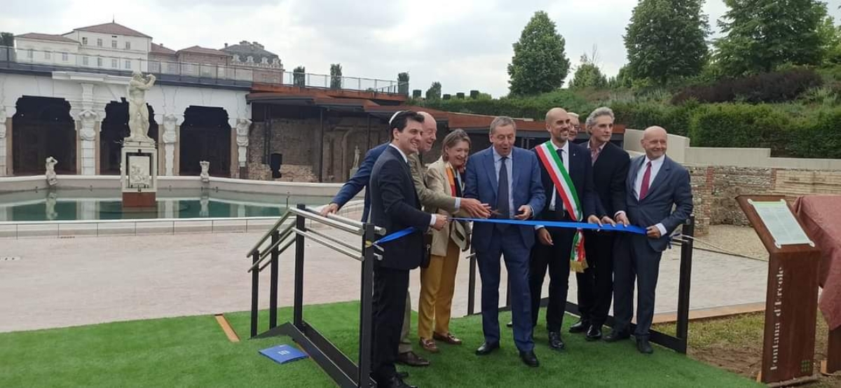 VENARIA - Reggia, conclusa la riqualificazione della Fontana dell’Ercole Colosso - FOTO