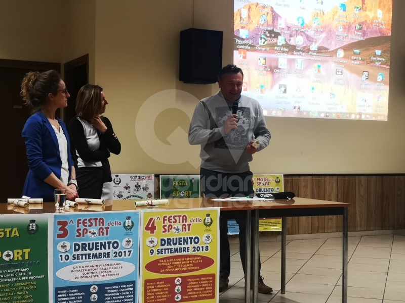 DRUENTO - «Festa dello Sport»: un premio per le associazioni sportive del territorio