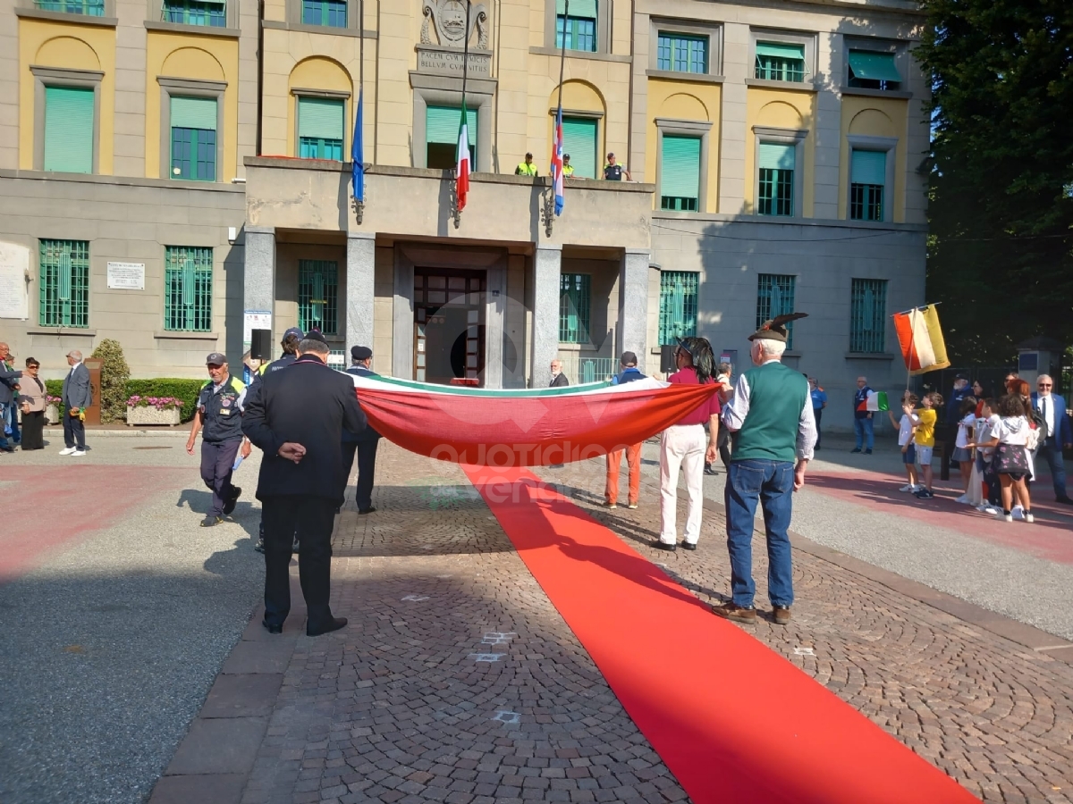 VENARIA - Celebrato il 2 Giugno, Festa della Repubblica - FOTO