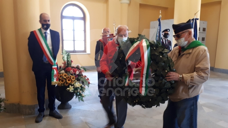VENARIA - La Città celebra il 25 aprile, Festa di Liberazione - FOTO