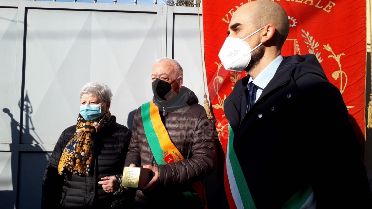 VENARIA - Giorno della Memoria: la Città ha reso omaggio alle vittime di rastrellamenti e deportazioni - FOTO