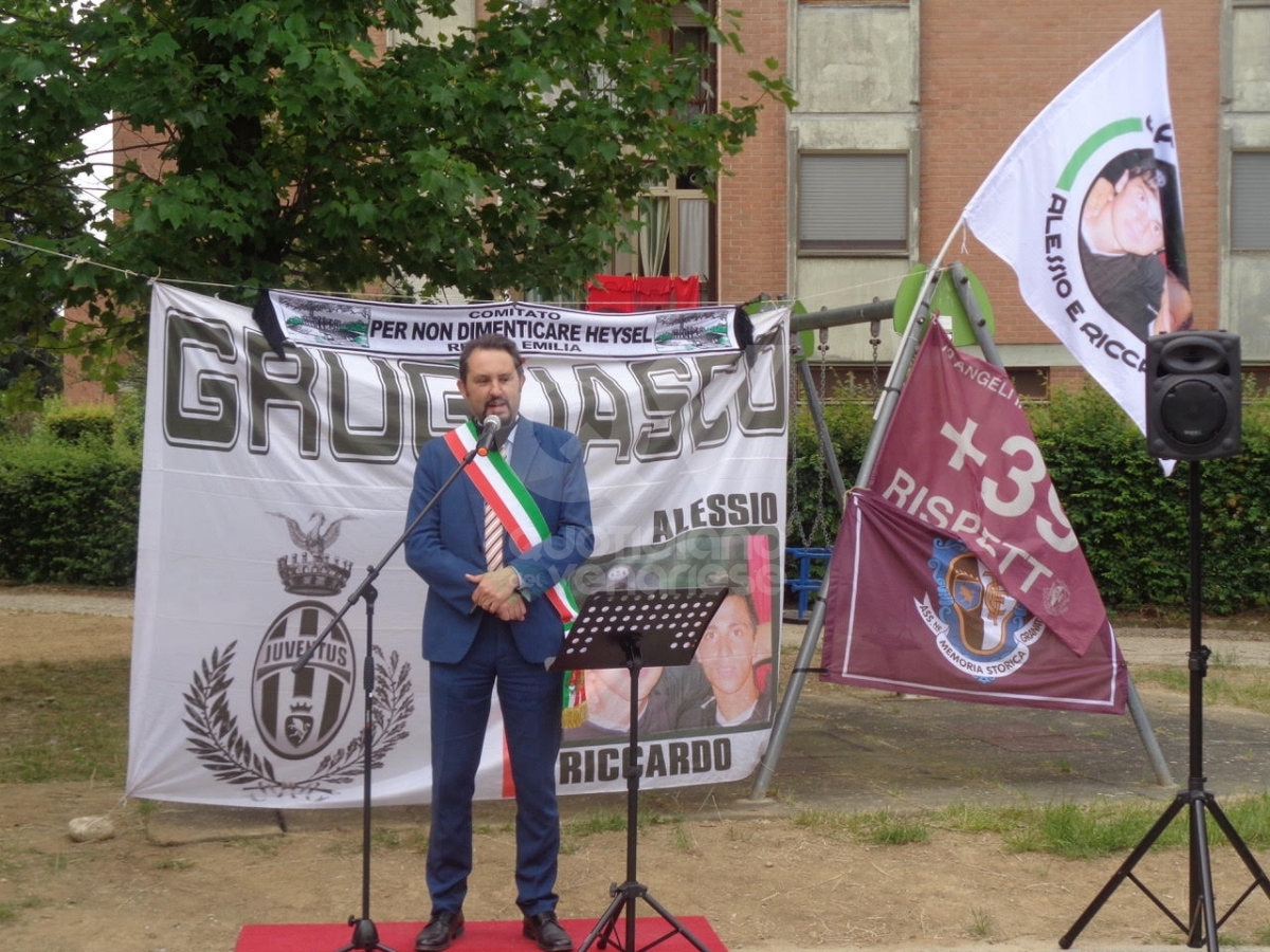 GRUGLIASCO - 39 pietre d'inciampo nel «giardino dell'Heysel» per ricordare la tragedia del 1985 - FOTO