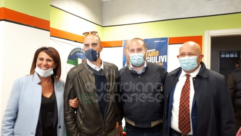 VENARIA - Giulivi: «Sarò il sindaco di tutti». Schillaci: «Ci deve essere collaborazione» FOTO