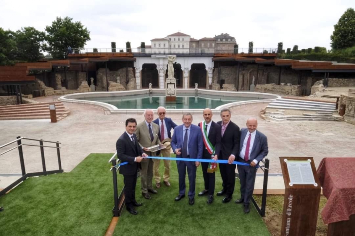 VENARIA - Reggia, conclusa la riqualificazione della Fontana dell’Ercole Colosso - FOTO