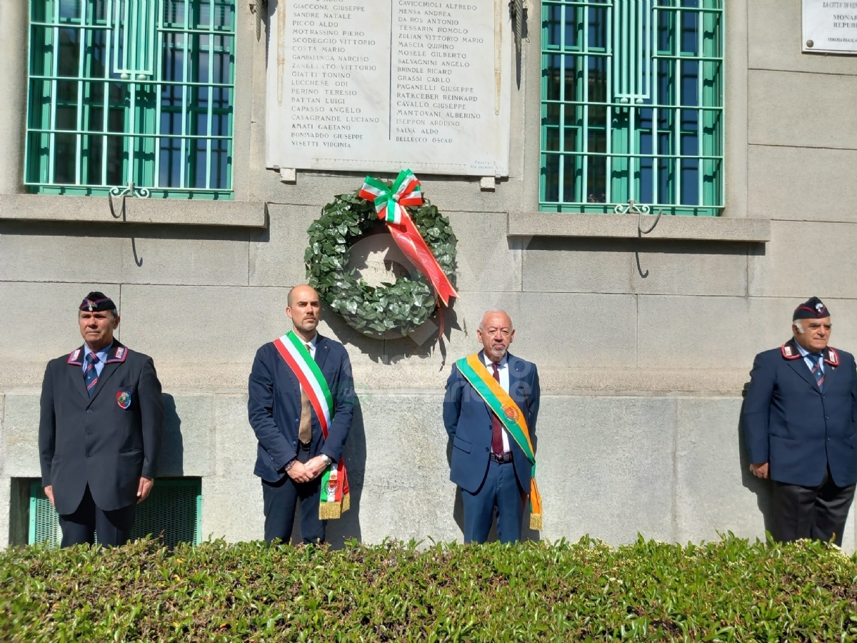 VENARIA - 25 APRILE: Bambini protagonisti alle celebrazioni per la Liberazione - FOTO