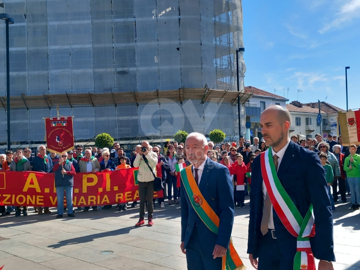 VENARIA - 25 APRILE: Bambini protagonisti alle celebrazioni per la Liberazione - FOTO