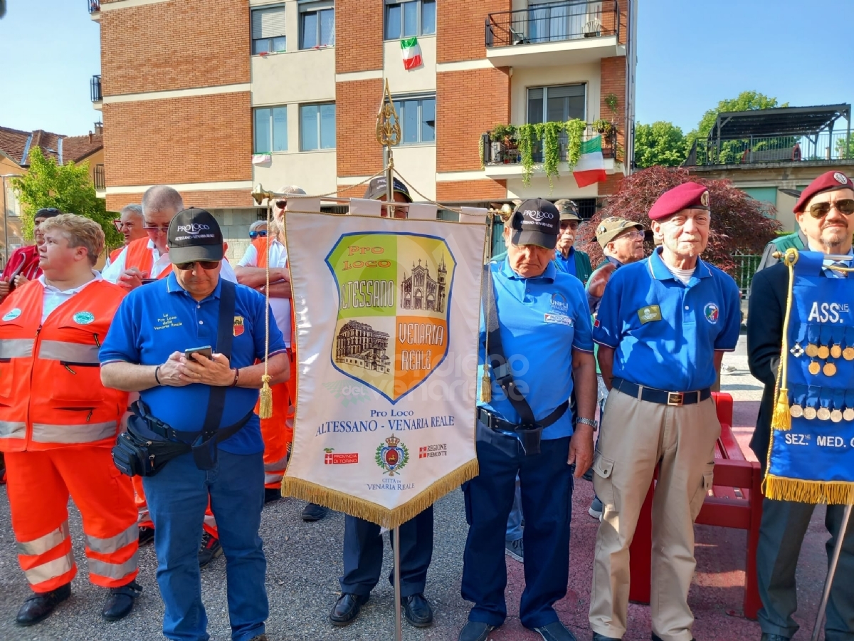 VENARIA - Celebrato il 2 Giugno, Festa della Repubblica - FOTO