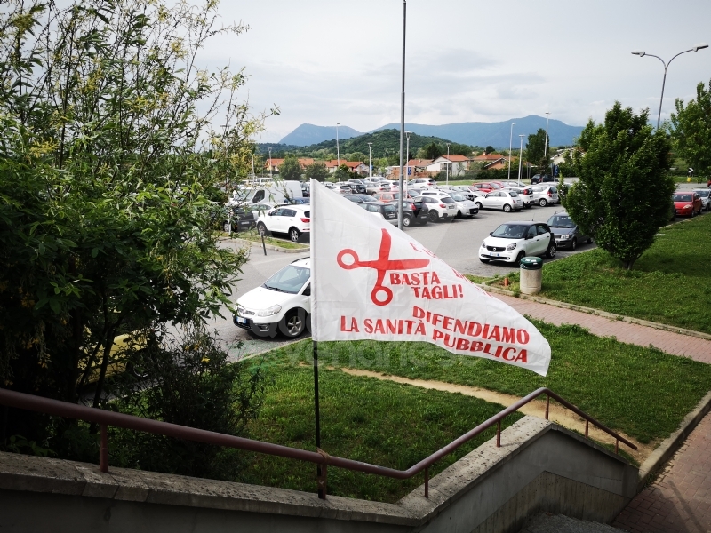 VENARIA-RIVOLI - «#InSilenzioComelaRegione», la protesta dei sindacati negli ospedali Asl To3 - FOTO E VIDEO