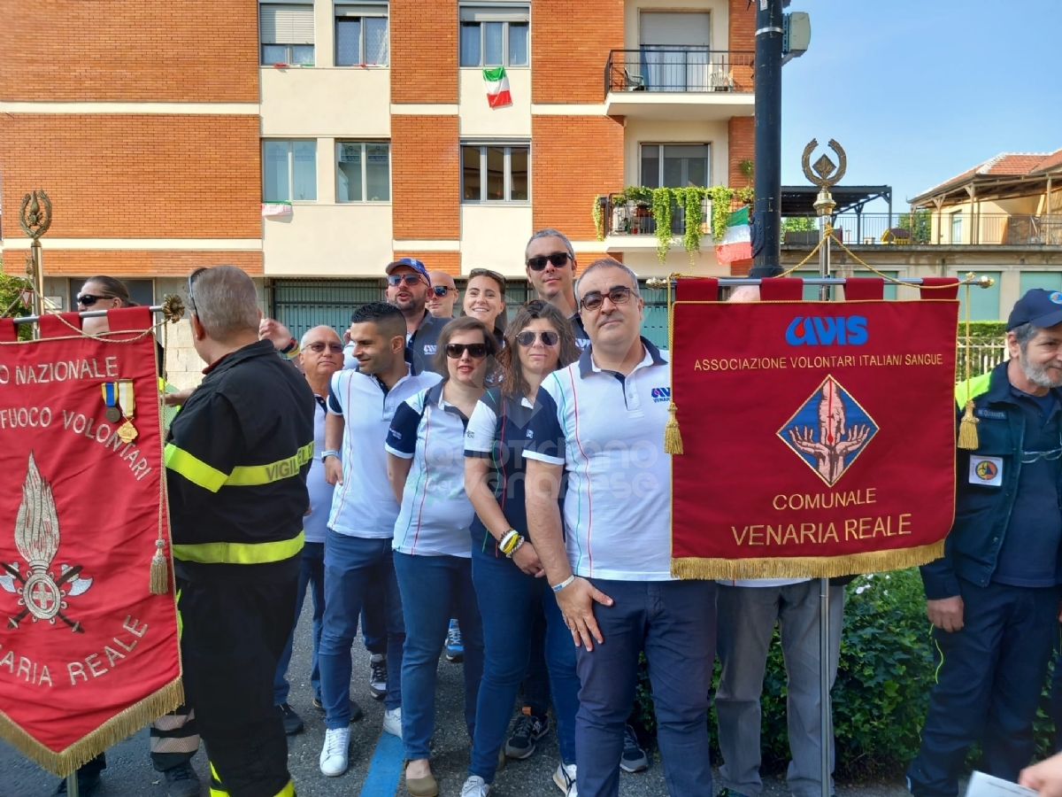 VENARIA - Celebrato il 2 Giugno, Festa della Repubblica - FOTO