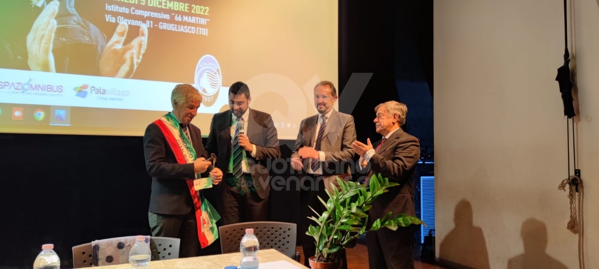 GRUGLIASCO - Gasperini regala un campo da calcio a 5 in Borgata Fabbrichetta - FOTO