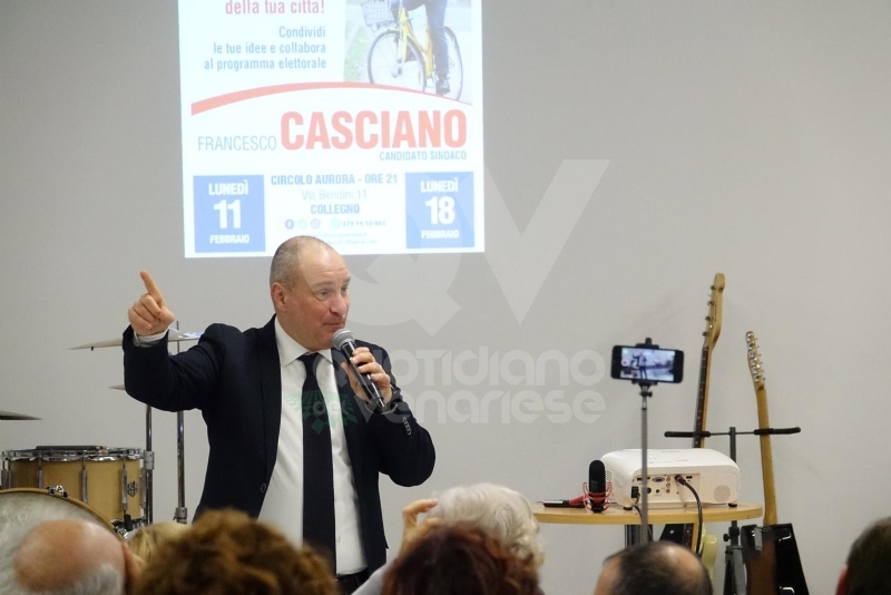 COLLEGNO - Ora è ufficiale: Francesco Casciano si ricandida a sindaco - FOTO