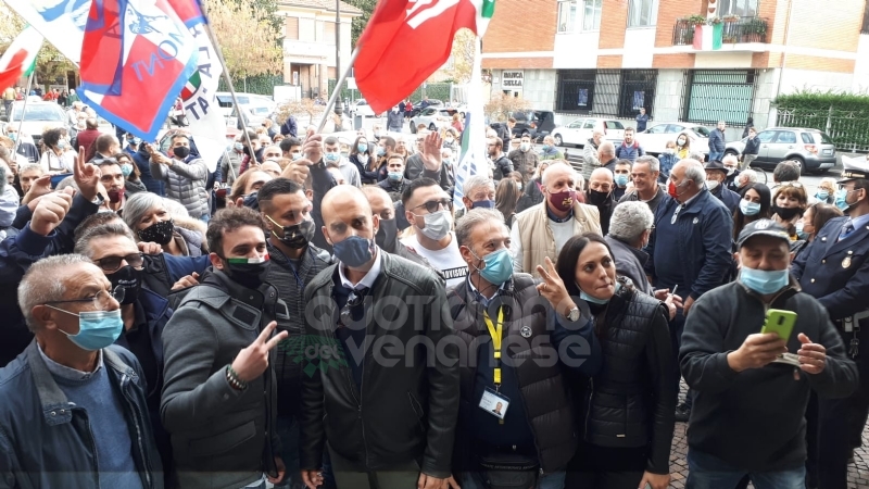 VENARIA - Giulivi: «Sarò il sindaco di tutti». Schillaci: «Ci deve essere collaborazione» FOTO
