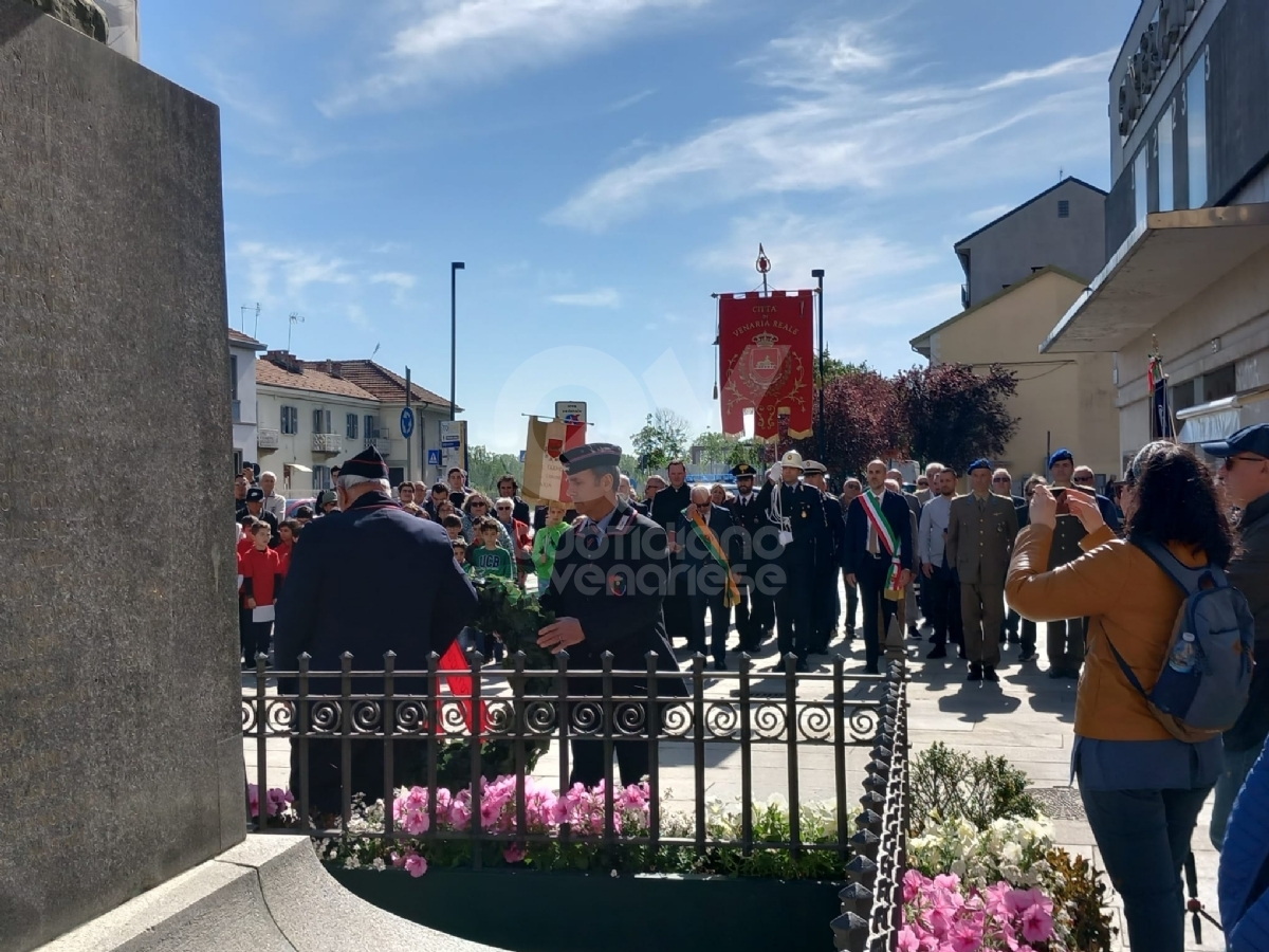 VENARIA - 25 APRILE: Bambini protagonisti alle celebrazioni per la Liberazione - FOTO