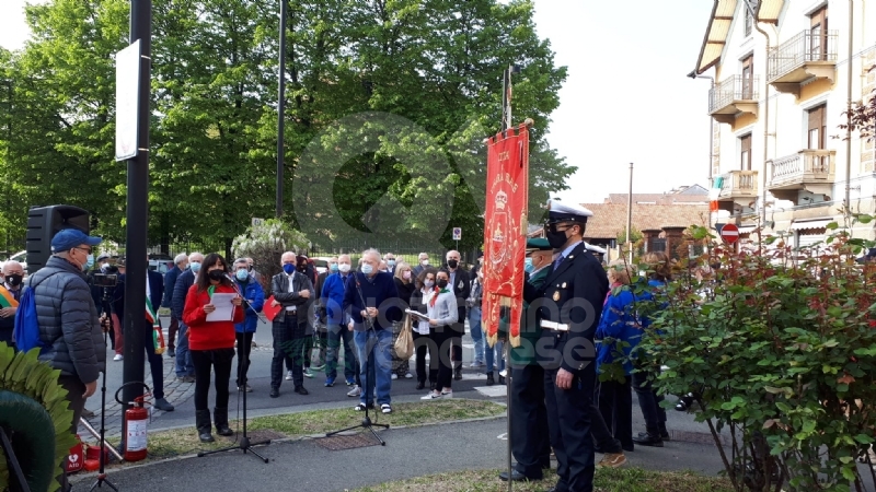 VENARIA - La Città celebra il 25 aprile, Festa di Liberazione - FOTO