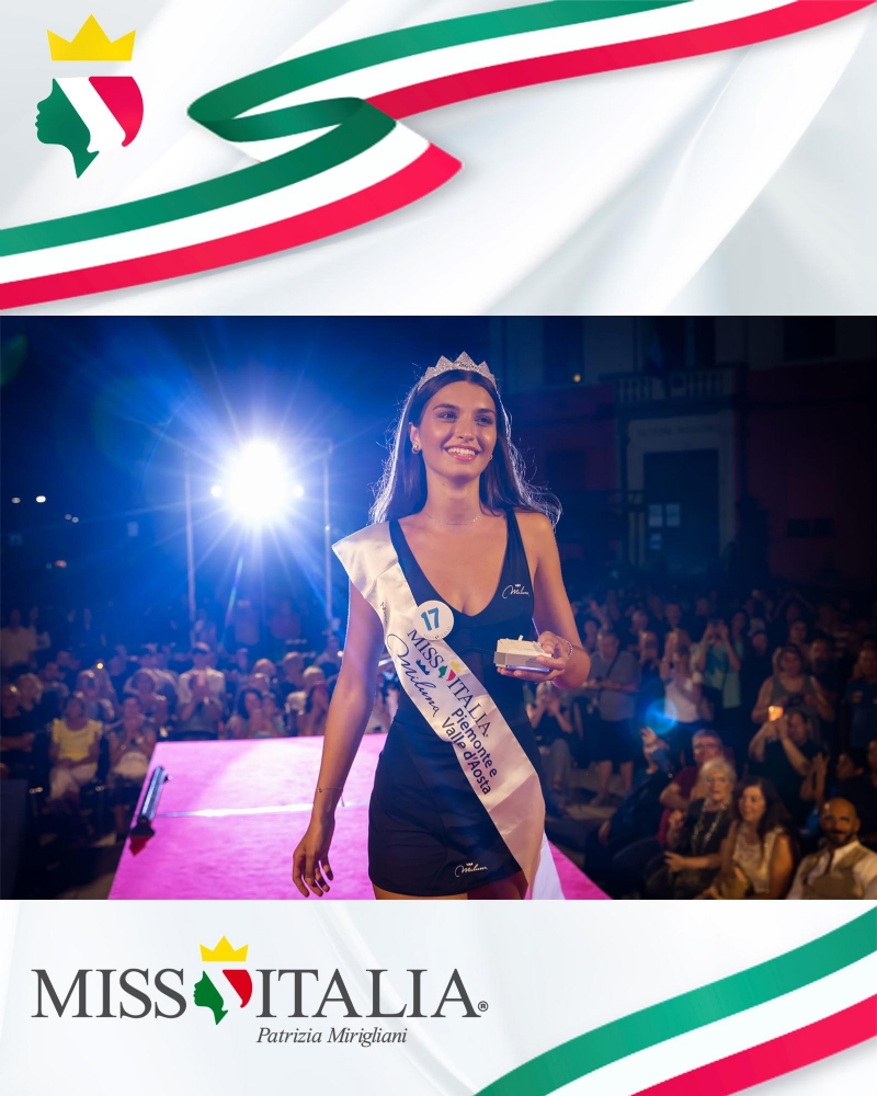 VENARIA - Successo straordinario per «Miss Italia»: Francesca Bergesio è «Miss Miluna Piemonte e Valle d’Aosta» - FOTO