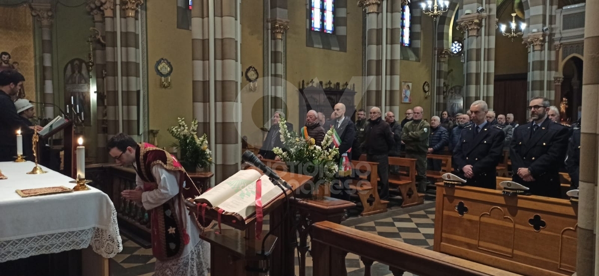 VENARIA ALTESSANO - Celebrato San Sebastiano, Patrono della Polizia Locale - FOTO