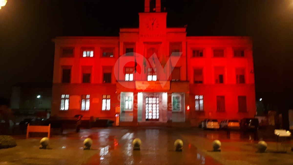 VENARIA - Panchine rosse, flash-mob, municipio «in rosso», dibattiti: le iniziative per dire «no» alla violenza contro le donne - FOTO