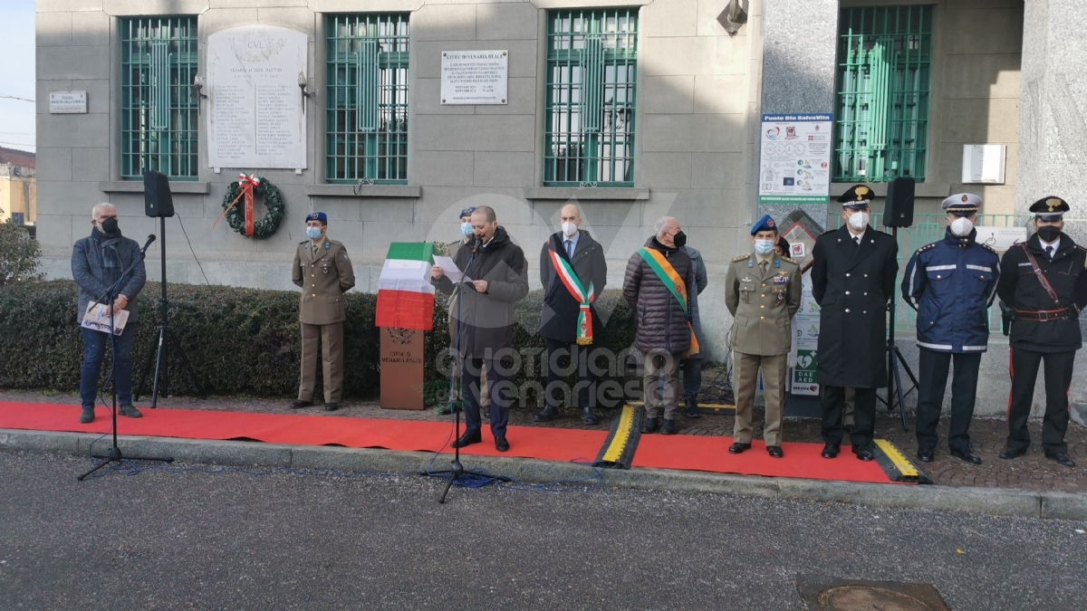 VENARIA - Giorno della Memoria: la Città ha reso omaggio alle vittime di rastrellamenti e deportazioni - FOTO