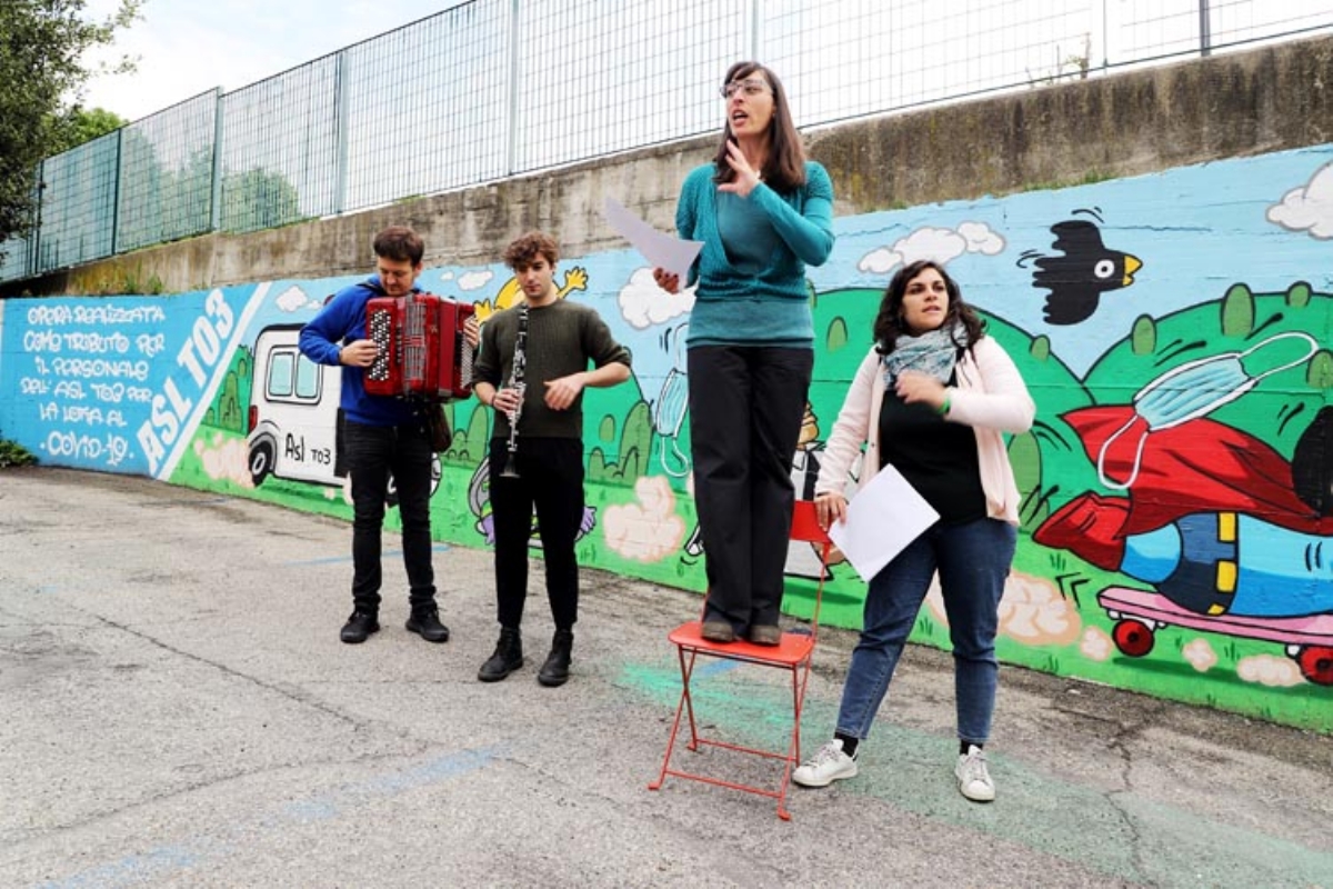 GRUGLIASCO - Consegnato all'Asl To3 lo spazio dell'ex dazio: nel ricordo di Mazzotta e Secco - FOTO