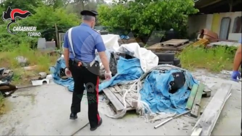 BORGARO-CASELLE-VENARIA - Il circolo privato era una discarica abusiva: due denunciati