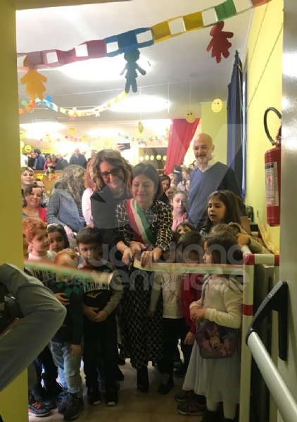 GIVOLETTO - Inaugurato il nuovo dormitorio nella scuola dell'Infanzia - FOTO