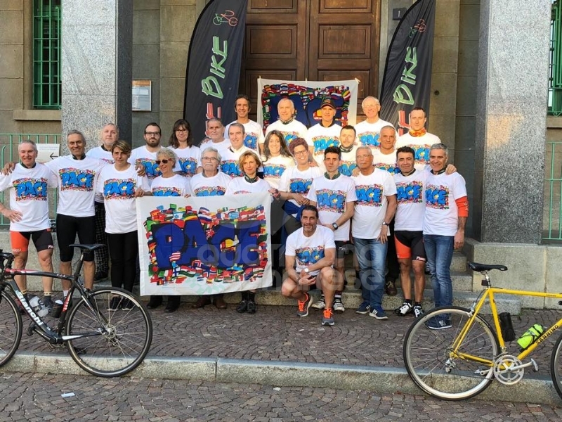 VENARIA - Comune, Pro Loco e FreeBike insieme alla «Giornata mondiale dei Giovani per la Pace»