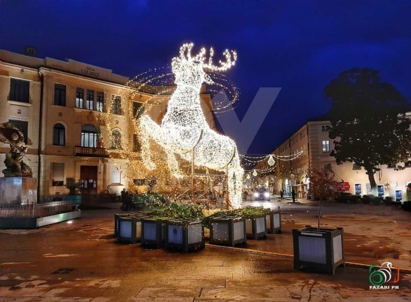 VENARIA-DRUENTO - Si respira l'aria del Natale grazie alle luminarie - FOTO