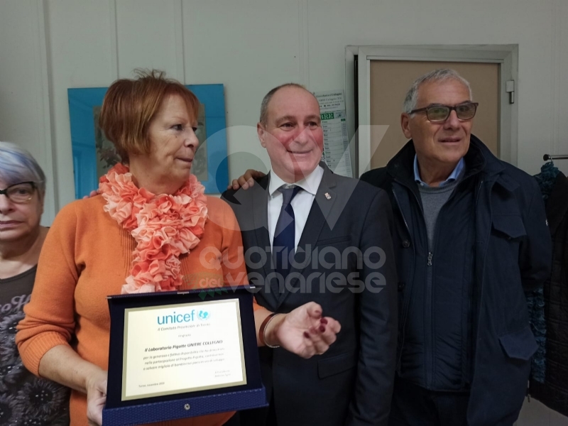 COLLEGNO - L'Unicef premia le pigotte collegnesi