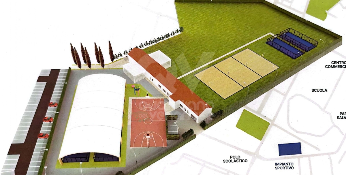 VENARIA - Campi da padel, beach volley, beach tennis nell'ex area della San Francesco - FOTO