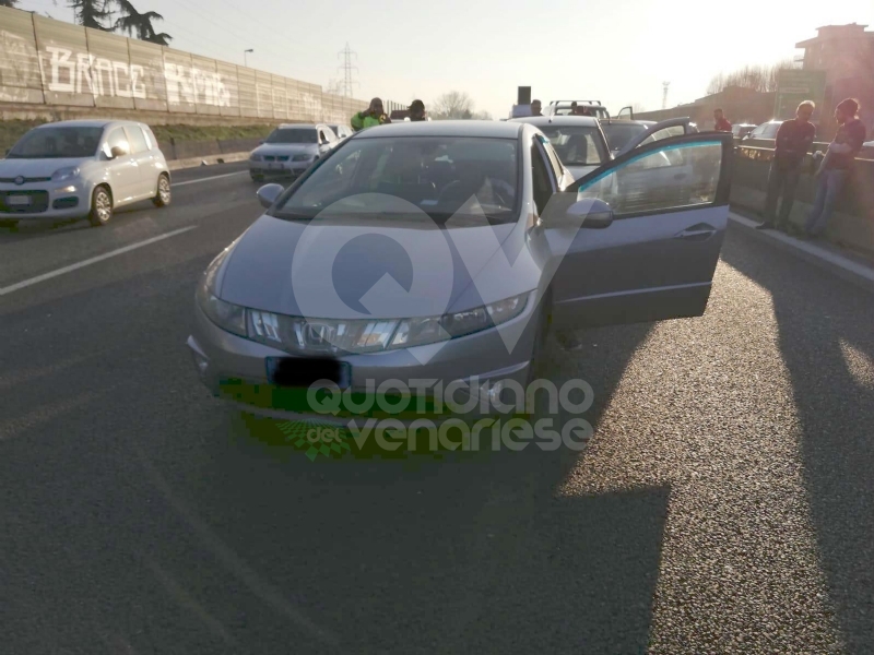 DELIRIO IN TANGENZIALE - Due incidenti e code chilometriche