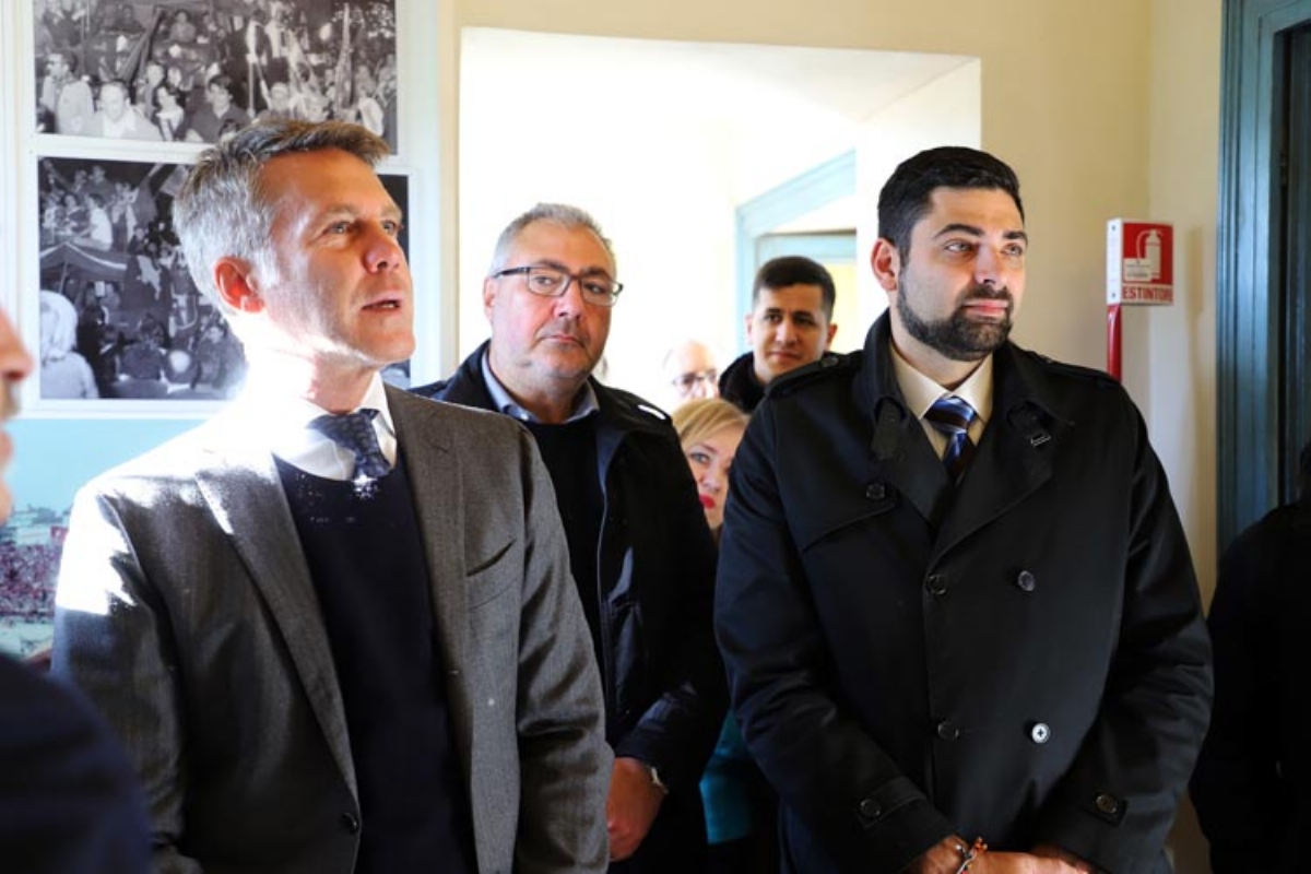 GRUGLIASCO - Al Museo del Grande Torino arrivato in visita il principe Emanuele Filiberto di Savoia - FOTO