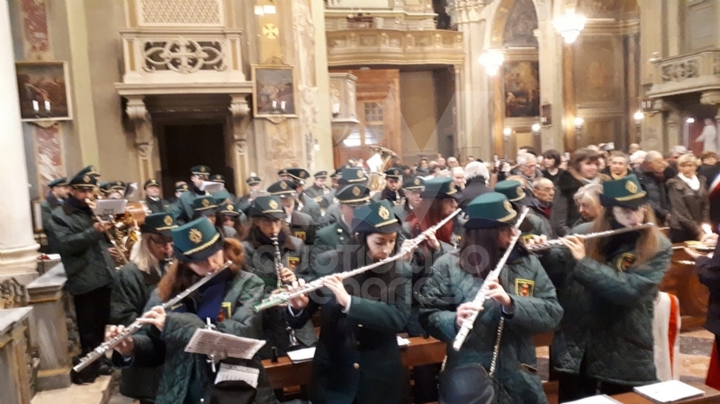 VENARIA - I musici venariesi del Giuseppe Verdi hanno festeggiato Santa Cecilia - FOTO